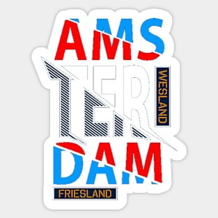 Amsterdam Sticker